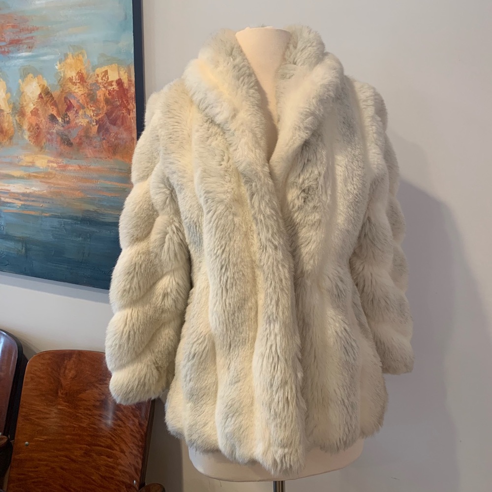 Vintage Jordache Faux Fur Jacket